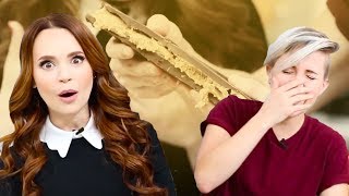 My Drunk Kitchen: GIANT Reese's Peanut Butter Cup! || Rosanna Pansino Halloween! My Drunk Kitchen: GIANT Reese's Peanut Butter Cup! || Rosanna Pansino Halloween!
