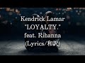 Kendrick Lamar featuring Rihanna