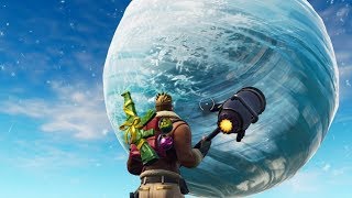 NEW ICE KING SPHERE EVENT - DRAGON EGGS AT POLAR PEAK (Fortnite Ice Storm Event LIVE)