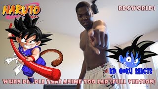 Kid Goku Reacts to When People take anime too far