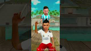 Left Or Right? (Messi + Ronaldo Animation) #Shorts