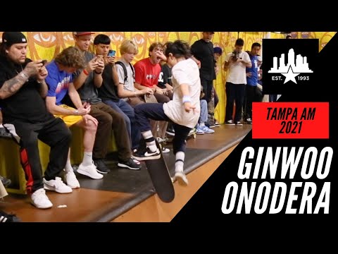 GINWOO ONODERA TAMPA AM 2021 FINALS ALL 3 RUNS UNCUT