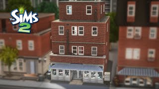Industrial Apartments The Sims 2 Speed Build I No Cc