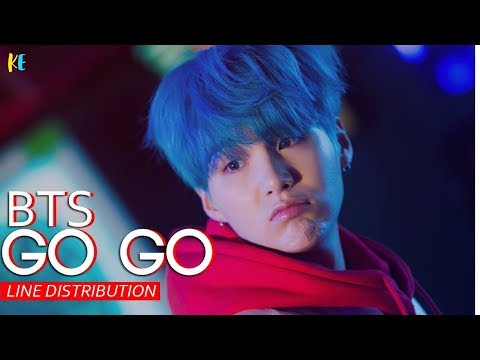 BTS- Go Go line distribution BTS- Go Go line distribution
