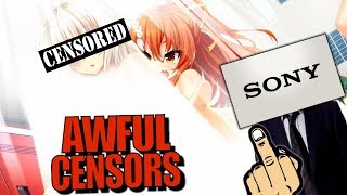 Sony's New Awful Censorship is RUINING Anime Games and Businesses