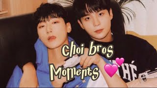 Jongsan moments💕(Choi brothers)