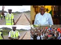 WOW! Akuffo-Addo shocks Takoradi as Massive Manso to Huni Railway project nears completion…