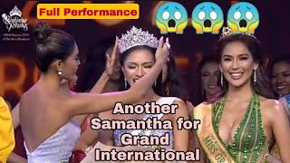 Binibini Samantha Alexandra Panlilio Full Performance Road To Grand International Pageant