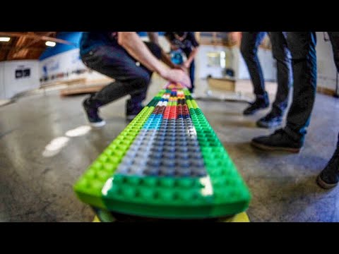 LEGO RAIL GAME OF SKATE!