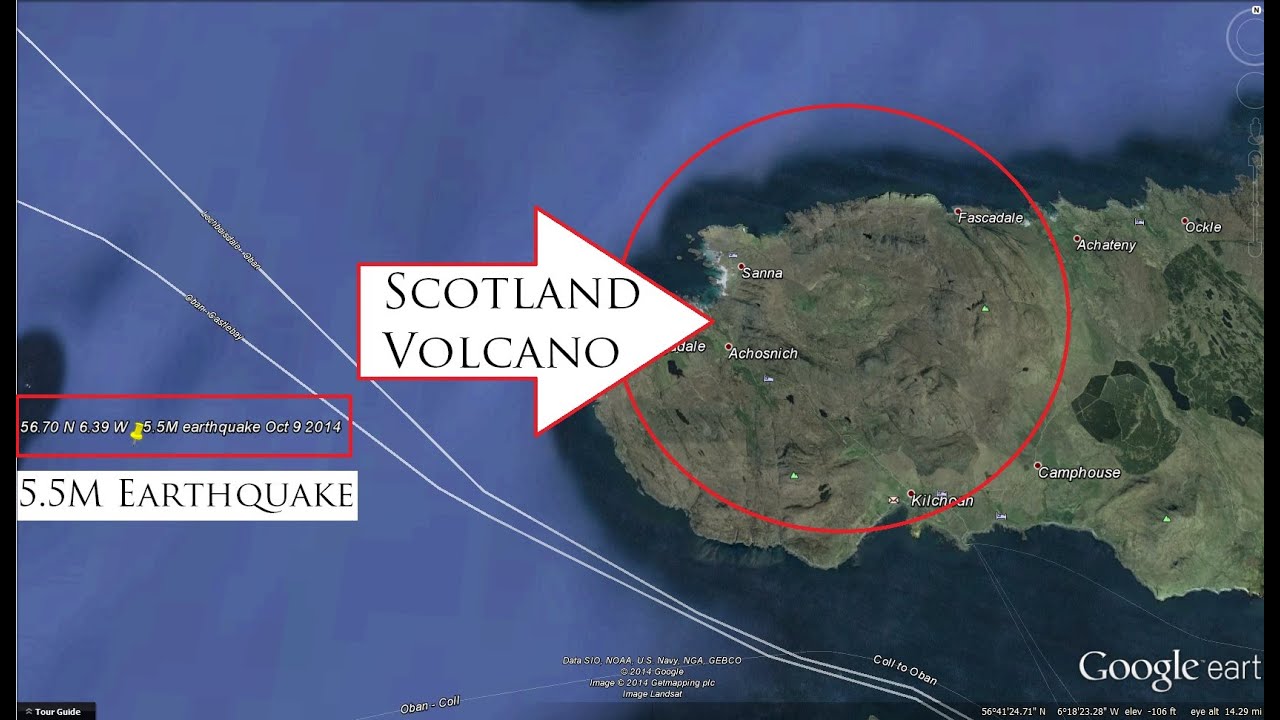10/09/2014 -- <b>DORMANT</b> <b>VOLCANO</b> in <b>Scotland</b> has 5.5M earthquake ...