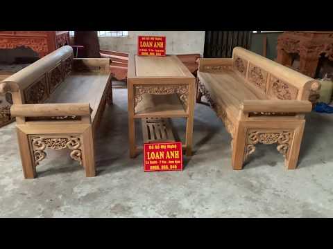 Báo giá và giới thiệu bộ trường kỷ siêu khủng(gỗ gụ)