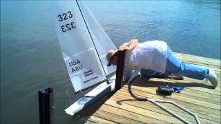 Meter R/C Sailboat Maiden Voyage at South Cove, SC (1080p) 01:57