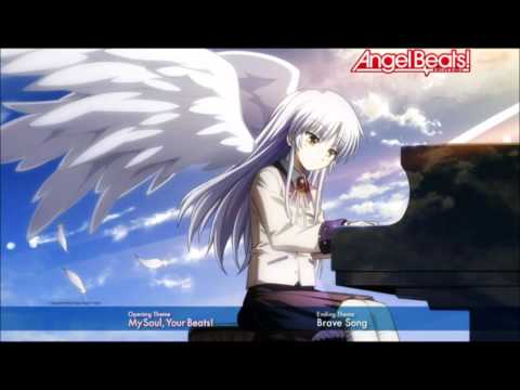 ♫♥♫ Angel Beats - Opening Song Full - My﻿ soul ,Your Beats ♫♥♫