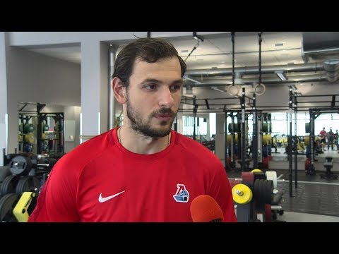 Артём Анисимов и Вячеслав Тухтин о тренировке по вбрасываниям