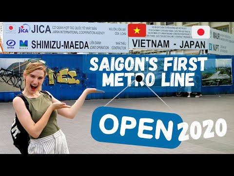 The Saigon Metro and Monorail Progress 2020