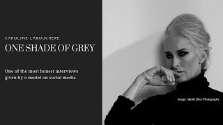 Grey hair journey of a supermodel | Caroline Labouchere