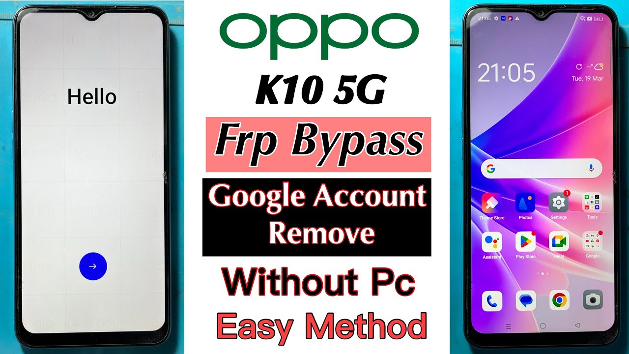 Oppo K10 5g Frp Bypass Without Pc | Lock Unlock | Google Oppo K10 5g Frp Bypass Without Pc | Lock Unlock | Google