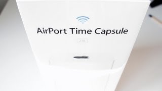 Airport Time Capsule 2TB Unboxing (2013)