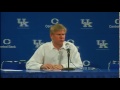 Kentucky Wildcats TV: EKU Postgame Press Conference