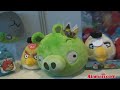 Angry Birds Toys from the iPhone App Angry Birds Plush Toys Review Hong Kong Toy Fair 2011