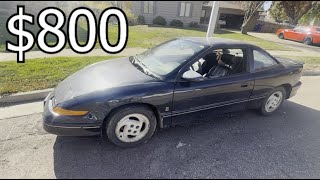 The 800 Car - Georges 1994 Saturn Sc2 Coupe