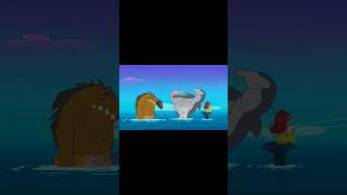 Zig & Sharko Cartoon Fun Banana Eat Zig