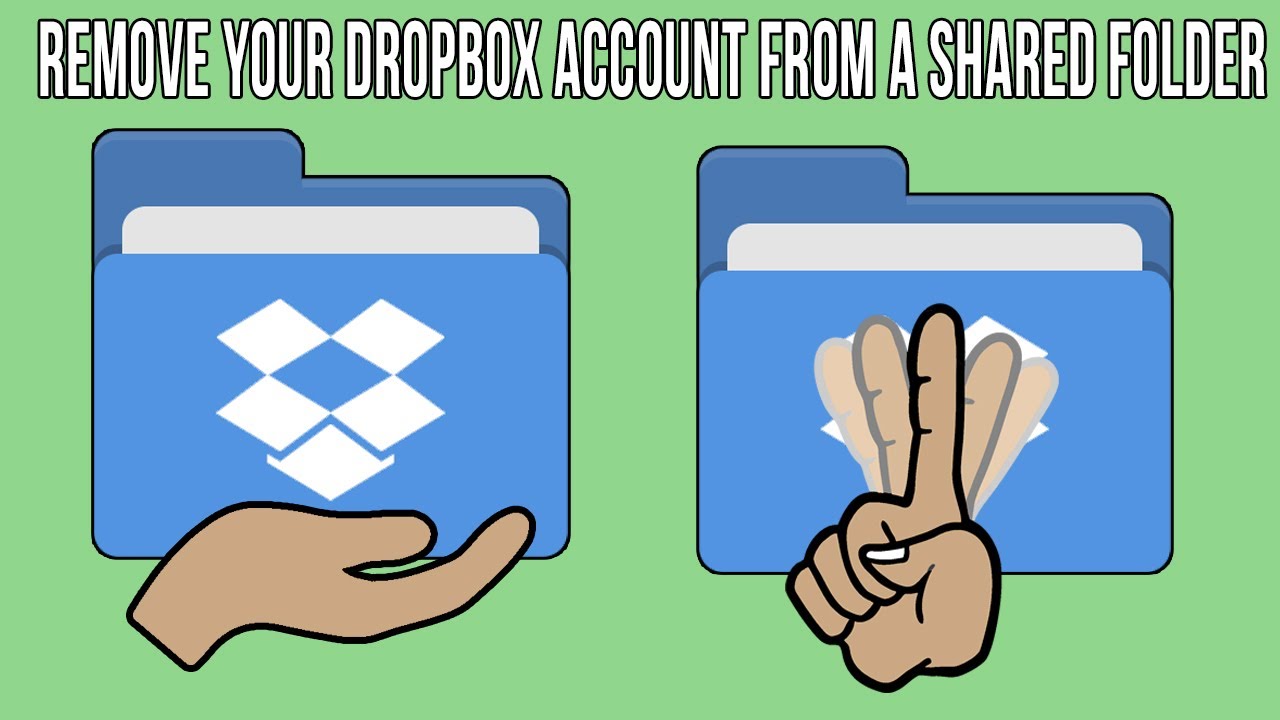 How to Remove Your Dropbox Account from a Shared Folder How to Remove Your Dropbox Account from a Shared Folder