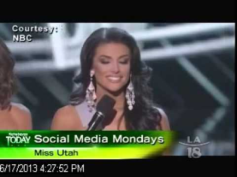 Miss Utah Stumbles on Final Pageant Question