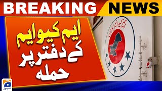 Breaking News - Firing incident at MQM election office - Karachi Machar Colony |