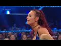 Flair vs. Lynch vs. Carmella - Winner faces Asuka at Royal Rumble: SmackDown LIVE, Jan. 8, 2019