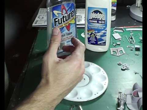 Tamiya Ferrari F40 Pt 2 Engine Chrome and Heat Staining