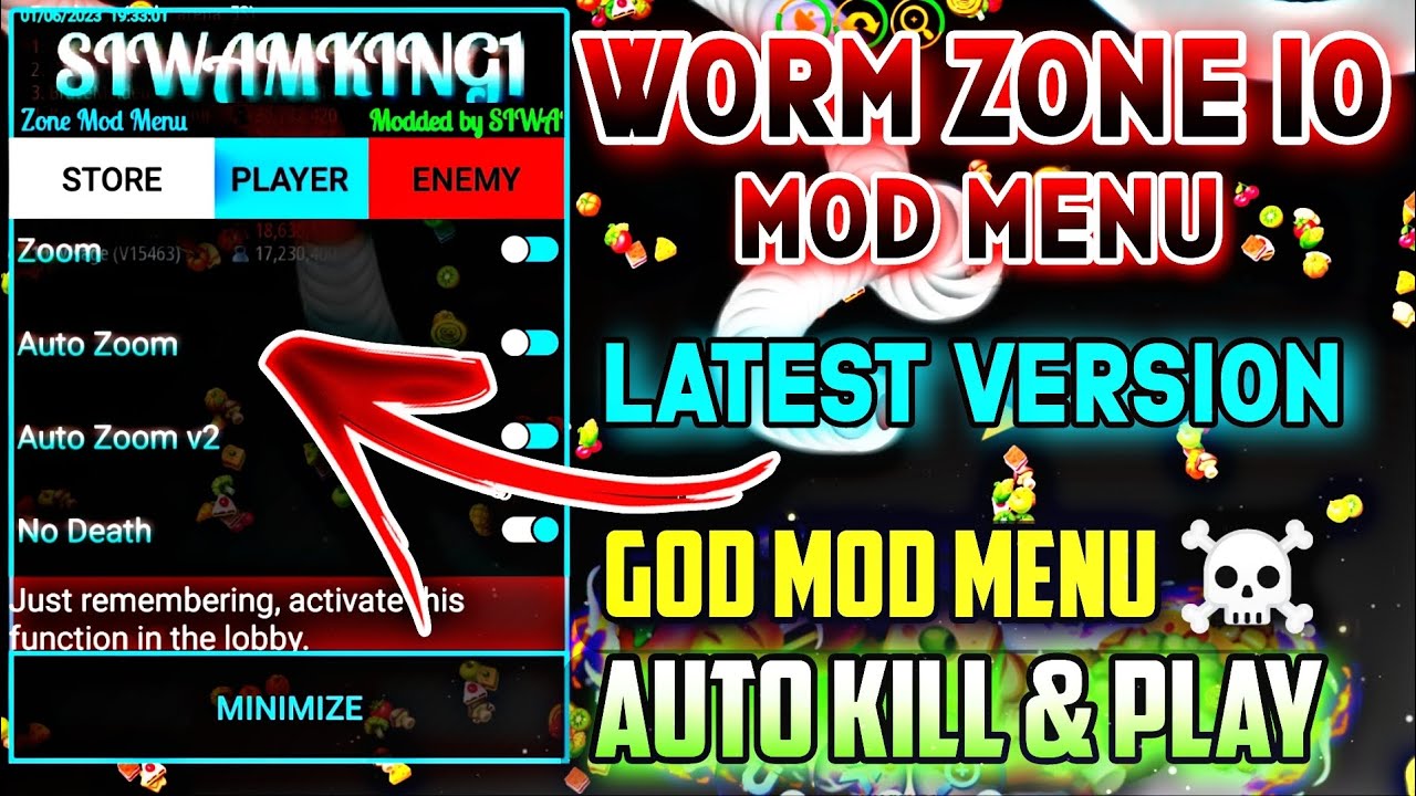 Worms Zone.io 4.5.2 Mod Menu | worms zone mod apk no Worms Zone.io 4.5.2 Mod Menu | worms zone mod apk no