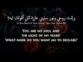 Hani Shaker - Lessa Btes'aly (Egyptian Arabic) Lyrics + Translation - هاني شاكر - لسا بتسألي