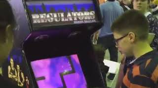 King of the hat played on our Player One Arcade machine