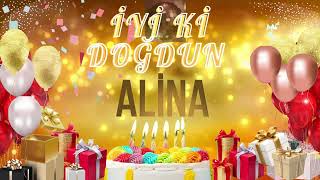 ALİNA - Doğum Günün Kutlu Olsun Alina