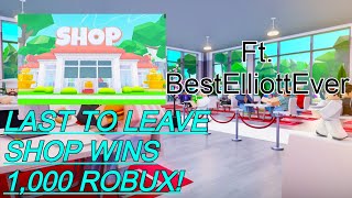 Last To Leave Wins 1,000 Robuxroblox My Restaurant Live