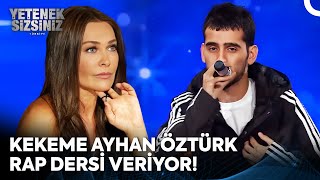 Kekeme Rapçi Ayhan Öztürk, Performansıyla Ağızları Açıkta Bıraktı! 😍 | Yetenek S