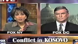 Fox News - DioGuardi Argues with Jonathon Clarke of the Serbian Unity Congress 03-26-1999