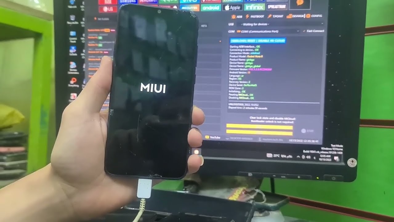 Redmi Note 8 Remove Mi Account | sideload mode Redmi Note 8 Remove Mi Account | sideload mode