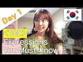 100 Korean Expressions You Must Know - 1st Day