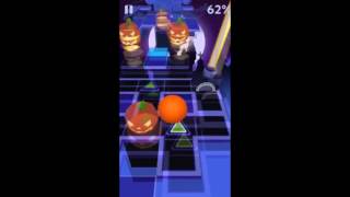 Rolling Sky Halloween Level But With Spooky Scary Skeletons