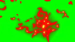 Sesli̇ Ateş Efekti Green Screen