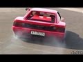 Ferrari Testarossa Powerslide, REVS - AnsaSport Exhaust !