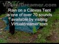 Rain on a Tent Sounds : 8 Hour Long Relaxing Sounds for Sleep