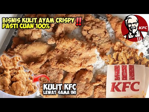 BONGKAR!! RESEP RAHASIA KULIT AYAM KFC UNTUNG GEDE!!! MODAL KECIL || Koko Buncit