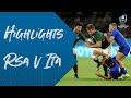 Highlights: South Africa v Italy - Rugby World Cup 2019