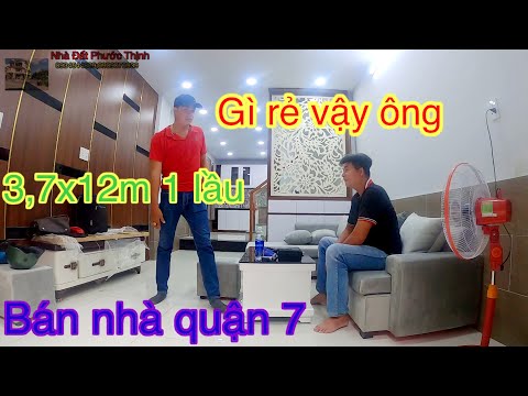 Hot hót Chủ hạ giá 200tr bán gấp Bán nhà mới quận 7 giá rẻ