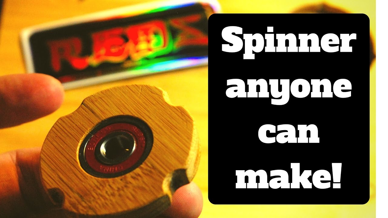 To Make Fidget Hand Spinner With Few Tools Cheap And Easy Wooden