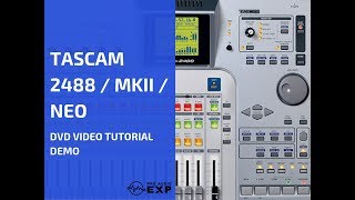 Tascam 2488 Neo Dvd Video Tutorial Demo Review Help