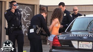 Copwatch | Cops Find Woman Allegedly with a Gun | No Gun Found | Warrant Arrest Copwatch | Cops Find Woman Allegedly with a Gun | No Gun Found | Warrant Arrest